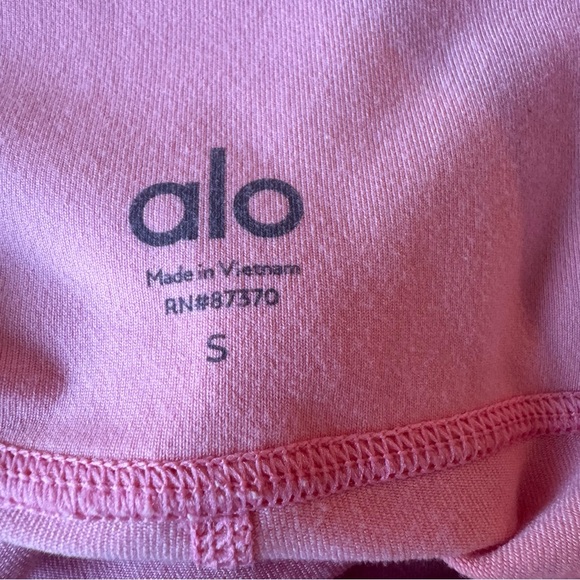 Alo Yoga Full-length Knit Legging Blush Pink Size S - Picture 3 of 7